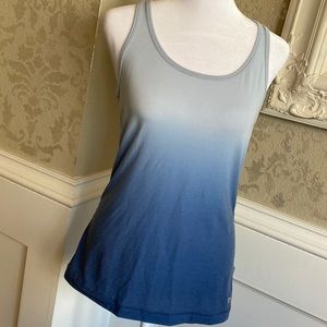 GAP Fit Ombré Blue Tank Size S